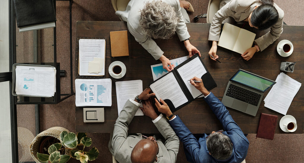 Meeting Business Above